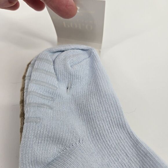 NWT Polo Ralph Lauren Baby No Slip Socks 3 Pair 18-24 Mo - Picture 5 of 5